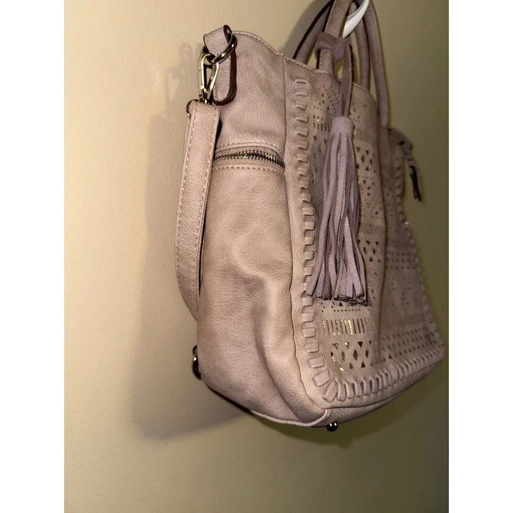 Unbranded taupe faux